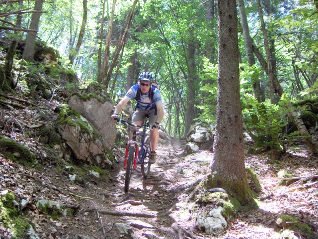  Descenso del Semnoz en Velo VTT con Monle Medio Velo VTT 